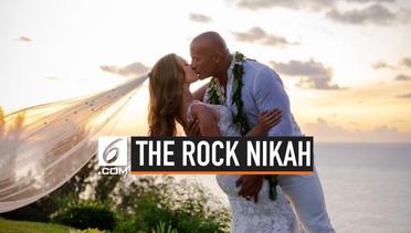 Pacaran 12 Tahun, The Rock Akhirnya Resmi Menikah