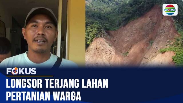 Belasan Hektare Sawah dan Kebun Warga di Sumedang Tertimbun Longsoran Tebing Gunung Patapaan | Fokus