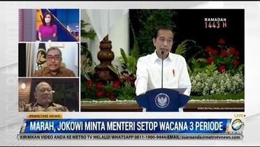 Jokowi Minta Menteri Setop Wacana 3 Periode
