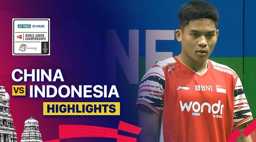 China vs Indonesia - Final | YONEX SUNRISE BWF World Junior Mixed Team Championships 2025