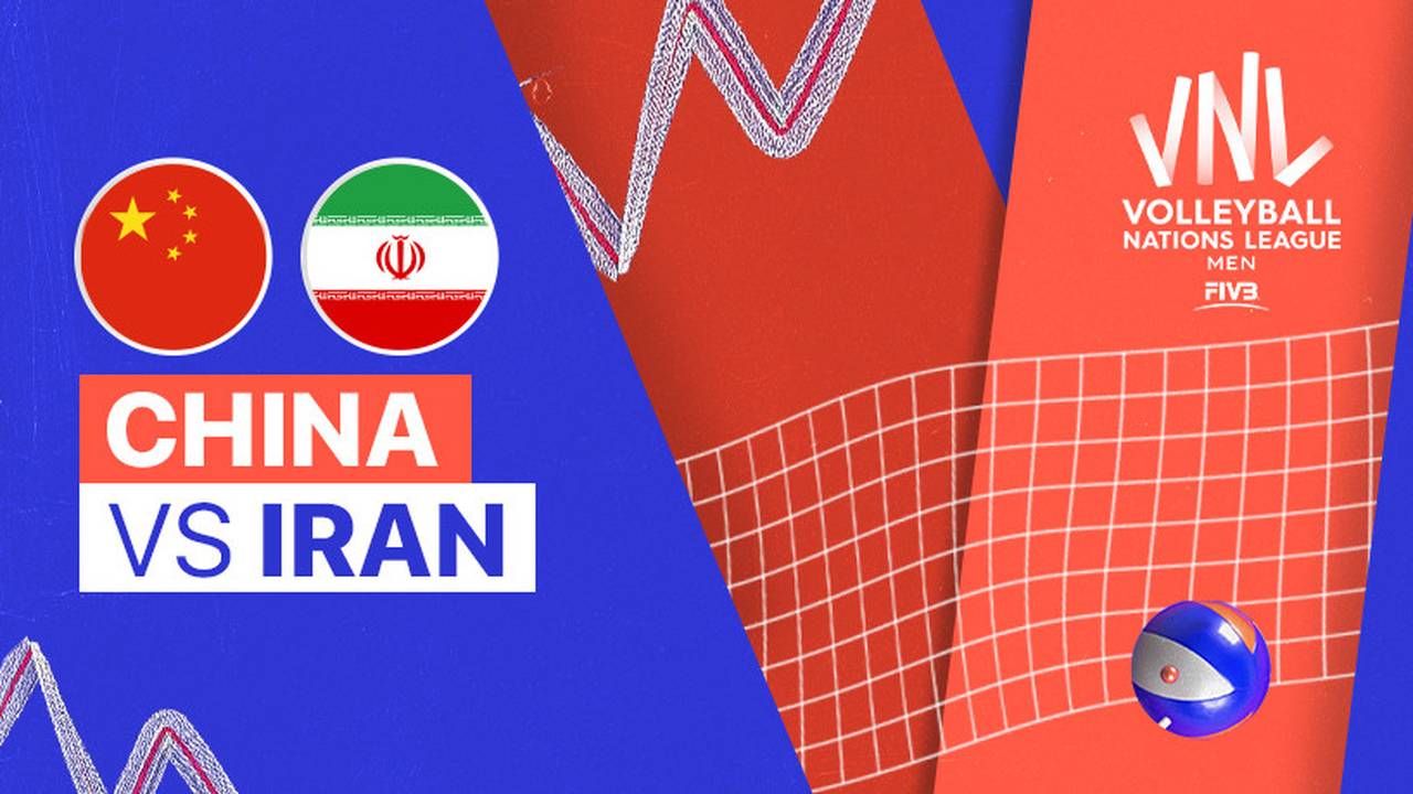 Full Match China vs Iran Men's Volleyball Nations League 2022 Vidio