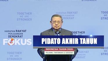 SBY Sampaikan Pidato Akhir Tahun di JCC Jakarta – Fokus Pagi