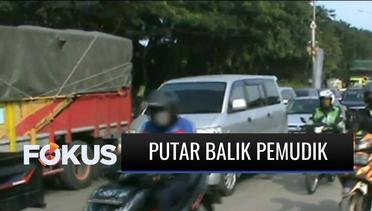 Polisi Paksa Putar Balik 1.377 Kendaraan yang Hendak Mudik