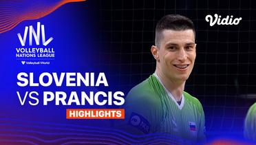 Slovenia vs Prancis - Highlights | Men's Volleyball Nations League 2024