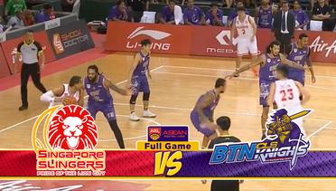 Full Games Singapore Slingers VS BTN CLS Knights Indonesia ABL 2018-2019