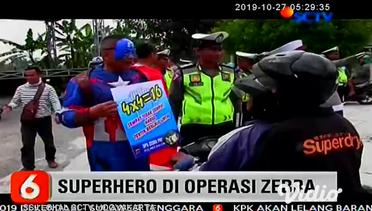 Superhero Ikut Operasi Zebra Progo 2019