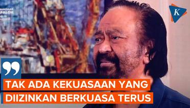 Surya Paloh Singgung Perpanjangan Jabatan 3 Periode di Pidato HUT Nasdem