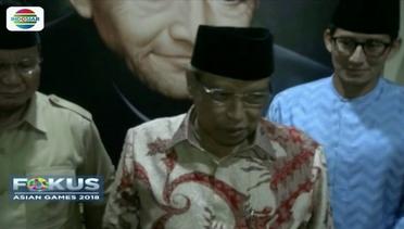 Akrabnya Prabowo dan Sandiaga Bersama Said Aqil Siradj di Kantor PBNU - Fokus Pagi