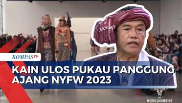 Desainer Senior Indonesia, Merdi Sihombing Pamerkan Kain Ulos di New York Fashion Week 2023!