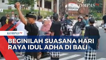 Jaga Toleransi, Shalat Idul Adha di Bali Dijaga Pecalang Adat