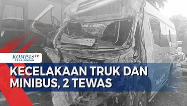 Kecelakaan di Sragen: Minibus Tabrak Truk, 2 Meninggal dan 12 Luka