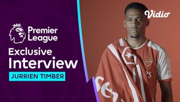 Jurrien Timber - First Interview, Arsenal | Premier League 2023-24