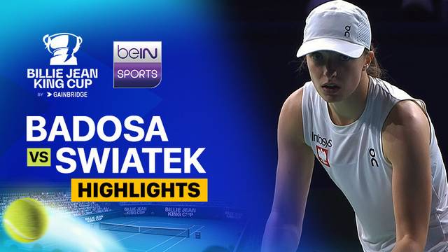 Paula Badosa (Spain) vs Iga Swiatek (Poland)  - Highlights | Billie Jean King Cup 2024