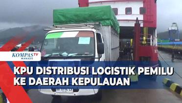 KPU Bitung Lakukan Distribusi Logistik Pemilu Ke Kepulauan
