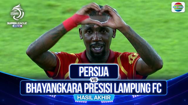 Persija VS Bhayangkara Presisi Lampung FC - Hasil Pertandingan  BRI Super League 202526