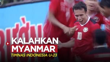 Highlights Kemenangan Timnas Indonesia U-23 atas Myanmar 3-1 di Grup A SEA Games 2021