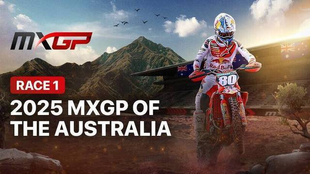 2025 MXGP of the Australia: MXGP - Race 1 - Full Race | MXGP 2025