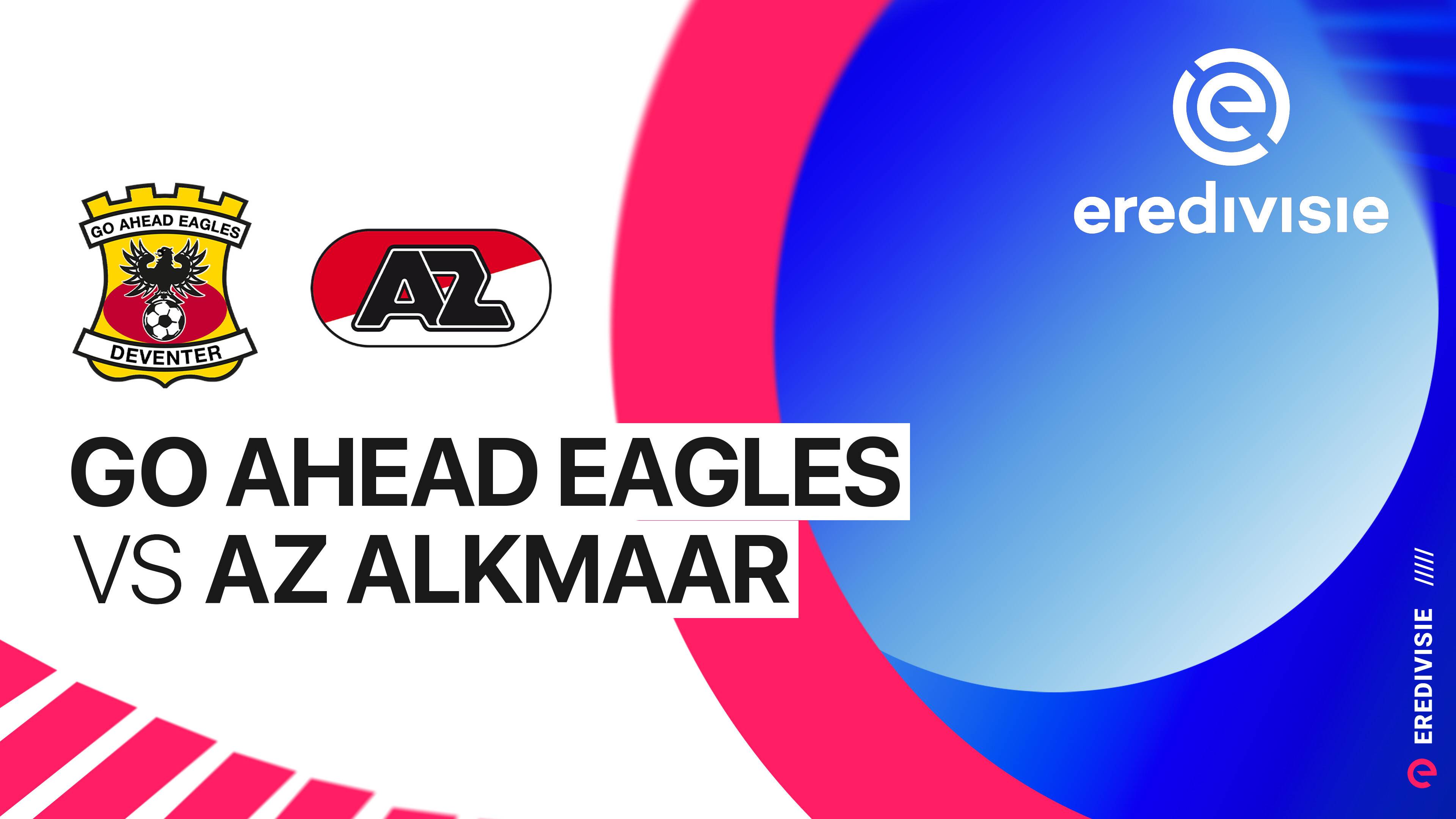 Go Ahead Eagles vs AZ Alkmaar