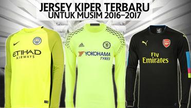Inilah Kostum Kiper Klub-Klub Premier League untuk Musim 2016-2017