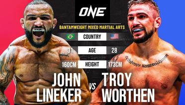 John Lineker vs. Troy Worthen | Full Fight Replay