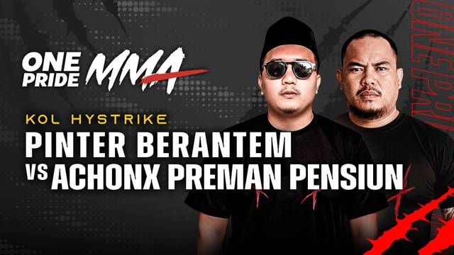 Pinter Berantem vs Preman Pensiun - Full Match | One Pride 89
