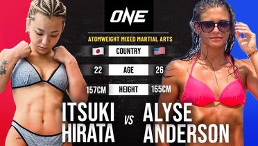 Insane Women’s MMA Brawl Itsuki Hirata vs. Alyse Anderson