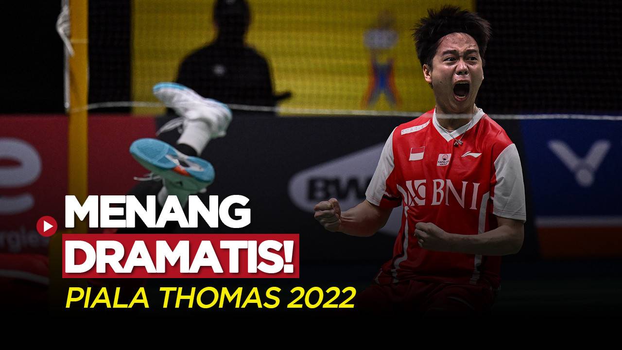 Sengit! Indonesia Melaju ke Partai Final Piala Thomas 2022 Usai