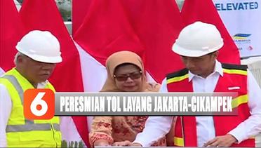 Jokowi Resmikan Jalan Tol Layang Jakarta-Cikampek - Liputan 6 Terkini