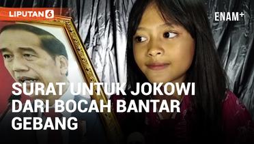 Viral! Surat Untuk Jokowi dari Bocah SD di Bantar Gebang