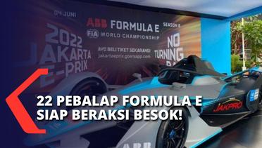 Besok, 22 Pebalap Akan Menjajal Lintasan Formula E Jakarta! Bagaimana Persiapannya?