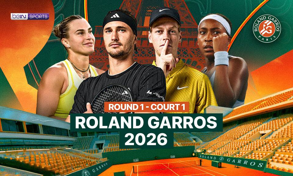 Roland Garros 2026: Round 1 - Court 1