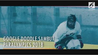 Google Doodle Sambut Paralympics 2018