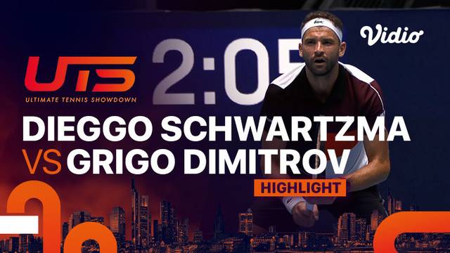 Highlights | Semifinal 1: El Peque (Diego Schwartzman) vs G-Unit (Grigor Dimitrov)| Ultimate Tennis Showdown 2023