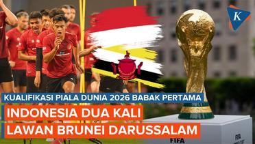 Hasil Drawing Kualifikasi Piala Dunia 2026 Babak Pertama, Indonesia Lawan Brunei