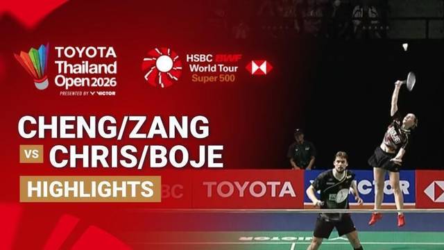 Cheng Xing/Zhang Chi (CHN) vs Mathias Christiansen/Alexandra Boje (DEN) - Mixed Doubles Semifinals | TOYOTA Thailand Open 2026 - Highlight | Toyota Thailand Open 2026