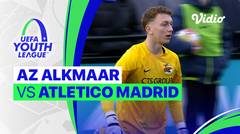 AZ Alkmaar vs Atletico Madrid - Mini Match | UEFA Youth League 2023/24