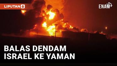 Israel Balas Dendam, Depot BBM Yaman Diserang!