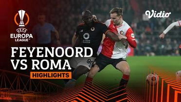 Feyenoord vs Roma - Highlights | UEFA Europa League 2023/24