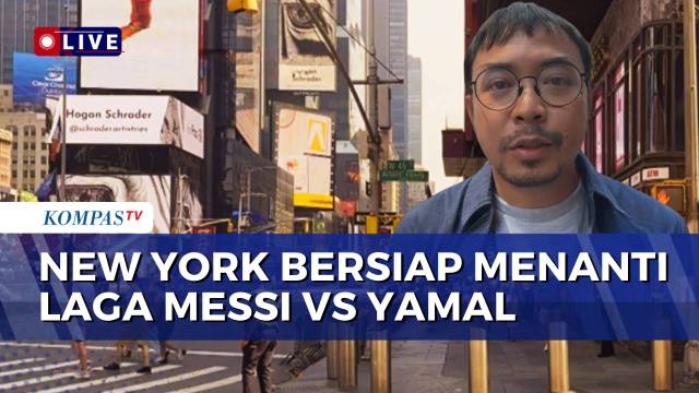 Jelang Final Piala Dunia 2026, Euforia Sepak Bola Mulai Terasa di New York, AS | KOMPAS MALAM