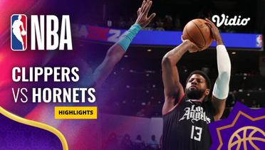 LA Clippers vs Charlotte Hornets - Highlights | NBA Regular Season 2023/24
