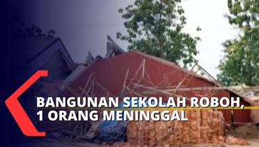 Tertimpa Beton Penyangga, Seorang Pekerja Bangunan Sekolah Islam Terpadu di Palembang Tewas!