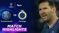 Paris Saint Germain VS Club Brugge - Highlights Liga Champions UEFA 2021