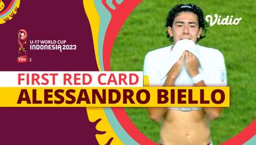 Momen Kartu Merah Pertama - Alessandro Biello | Spain vs Canada | FIFA U-17 World Cup Indonesia 2023