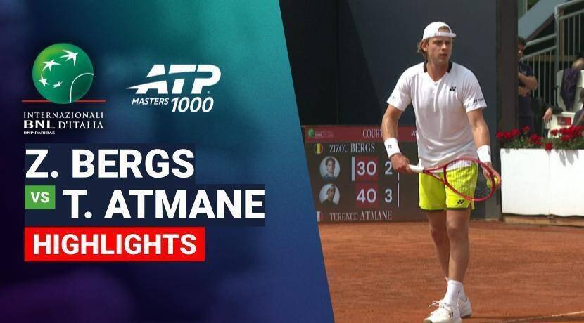 Zizou Bergs vs Terence Atmane - Round 1 (Court 13) | ATP 1000: Internazionali BNL d'Italia 2026