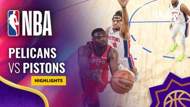 New Orleans Pelicans vs Detroit Pistons - Highlights | NBA Regular Season 2023/24