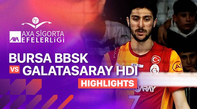 Bursa Buyuksehir Belediyespor vs Galatasaray HDI Sigorta