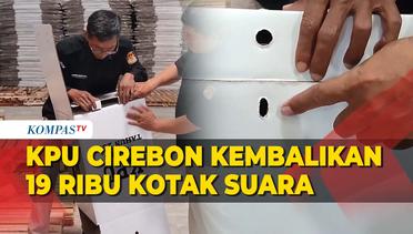 KPU Cirebon Kembalikan 19.540 Kotak Suara Pemilu 2024 yang Tidak Sesuai Spesifikasi