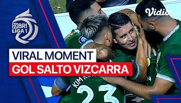 Momen Viral - Gol Salto Vizcarra | BRI Liga 1 2023/24