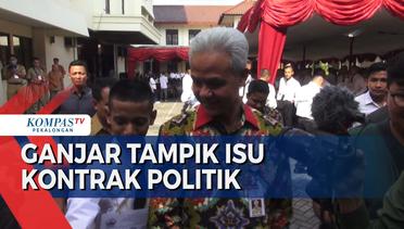 Ganjar Pranowo Bantah Isu Kontrak Politik dengan PDIP