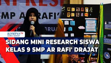 Keren! Sidang Mini Research SMP Ar Rafi' Memamerkan Inovasi dan Teknologi